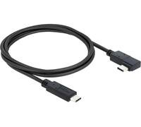 Delock Câble USB 4 coudé vers la gauche / droite 0,5 m