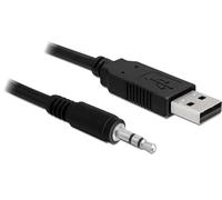 DELOCK Câble USB A -> 3.5mm 3Pin 1.80m (5 V) TTL