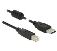 DELOCK Câble USB A -> B mâle/mâle 2.00m noir