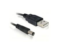 DeLOCK Câble USB Alimentation Noir 1m USB A Mâle/Mâle Réf. 82197 - Connecteur USB A Mâle vers USB A Mâle - Longueur 1 mètre