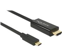 Delock - Adaptateur vidéo externe - Parade PS176 - USB-C - HDMI - noir - Pour la vente au détail G
