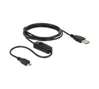 DeLOCK 84803 câble USB USB 2.0 1,5 m USB A Micro-USB B Noir