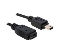 Delock - Câble USB - mini USB type B (M) pour mini USB type B (F) - 1 m
