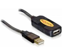 DeLock Câble USB USB 2.0 USB-A mâle vers USB-A femelle 10 m noir 82446