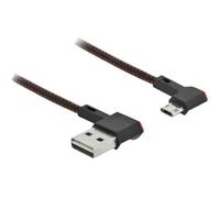 Delock Câble Usb Usb 2.0 Usb-a Mâle, Usb-micro-b Mâle 0.20 M Noir 85269 Y405193