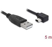 Delock Câble USB USB 2.0 USB-A mâle, USB-Mini-B mâle 5.00 m noir 82684