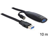 Delock Câble USB USB 3.0 USB-A mâle, USB-A femelle 10.00 m noir 83415