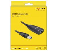 Delock Câble USB USB 3.0 USB-A mâle, USB-A femelle, Prise femelle DC 3,5 mm