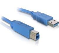 USB3 AB 180 BL - Câble USB3, ULTRARAPIDE, connecteur A>connecteur B 1,8 m, bleu