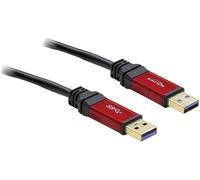 2.0m USB 3.0 A - 2 m - USB A - USB A - 3.2 Gen 1 (3.1 Gen 1) - Male connector / Male connector - 5000 Mbit/s (82745) - Delock