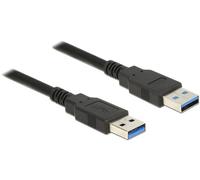 - Câble USB - USB type A (M) pour USB type A (M) - USB 3.0 - 1.5 m - noir