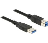DeLOCK 85065 câble USB USB 3.2 Gen 1 (3.1 Gen 1) 0,5 m USB A USB B Noir