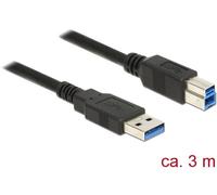 - Câble USB - USB type A (M) pour USB Type B (M) - USB 3.0 - 3 m - noir