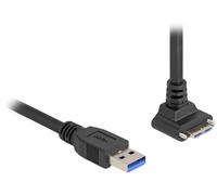 Delock Câble USB USB 3.2 Gen1 USB-A mâle, USB-Micro-B mâle 1.00 m noir 80483