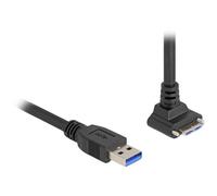 Delock Câble USB USB 3.2 Gen1 USB-A mâle, USB-Micro-B mâle 1.00 m noir 80483