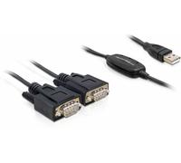 DELOCK 61886 - Delock Adaptateur USB 2.0 > 2 x Sériel
