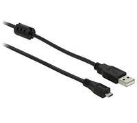 Delock Cable USB2.0 -A male to USB- micro B male 2m, 82335
