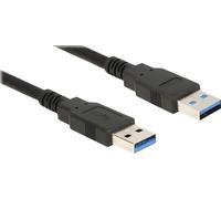 DELOCK Câble USB3.0 A -> A mâle/mâle 1.00m noir