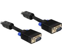 DELOCK Câble VGA D-Sub15 -> D-Sub15 mâle/mâle 2.00m noir
