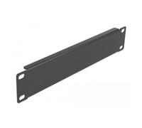 DeLOCK Cache Baie Réseau 1U 10" Métal Noir - Panneau Plein 44mm x 254mm - Compatible Baie 25.4cm (10 pouces) - Référence 66660
