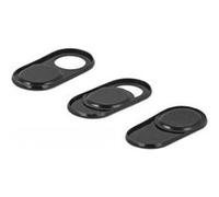 DeLock Cache-Webcam 20652 - Lot de 3 pour Ordinateur Portable, Tablette, Smartphone