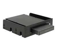 DELOCK Cadre amovible 1x 2,5" SATA HDD dans un boîtier 3.5" ou 5.25"