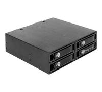 DeLock Cadre amovible 5.25 pour 4 x SATA 2.5', HDD SAS, SSD 12 Gb/s