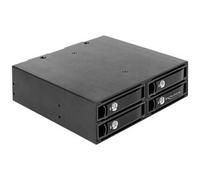 DeLock Cadre amovible 5.25 pour 4 x SATA 2.5', HDD SAS, SSD 12 Gb/s