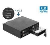 DeLock Cadre amovible 5.25 pour 4 x SSD 2.5 U.2 NVMe