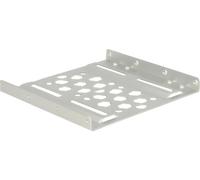 DELOCK Cadre de montage 2,5" vers 3,5" aluminium SSD/HDD argenté