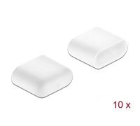 DeLOCK Capuchon anti-poussière pour USB Type-C male 10 pièces blanc
