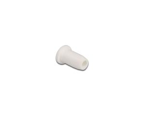 DeLOCK Capuchons Anti-Poussière LC Fibre Optique, Férule 1.25mm, Plastique Blanc, Lot de 10, Référence 86846
