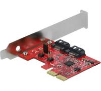 Delock Carte 2 ports SATA PCI Express avec RAID 1 - mise en miroir des données existantes (90406)