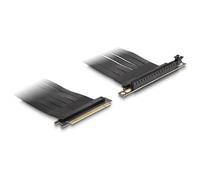 DeLOCK Carte adaptatrice PCI Express x16 mâle vers x16 prise angulé à 90° avec câble de 60 cm