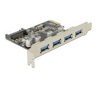 DELOCK 89297 - Delock Carte PCI Express > 4 x externes USB 3.0
