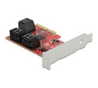 DeLock Carte SATA PCIe Express x4 à 6 ports – Profil bas, Contrôleur