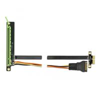 DeLOCK Carte d'adaptation PCI Express x1 à x16, avec câble flexible de 30 cm