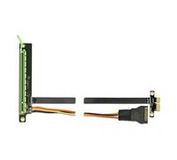 DeLOCK Carte d'adaptation PCI Express x4 à x4, avec câble flexible de 30 cm