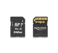 DELOCK TARJETA DE Mémoire SD Express 512 Go
