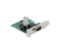 DeLOCK Carte Mini PCI Express vers RS-232 Série 90006, port DB9, Facteur de forme Low Profile, Compatible Windows/Linux, Code douane 84733020