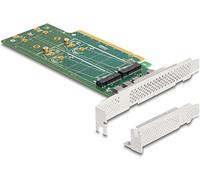 Delock Carte PCI Express 4.0 x16 vers 4 x Interne NVMe M.2 Key M 110 mm