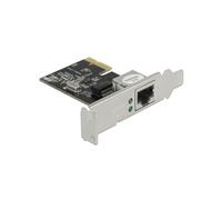 DeLOCK Carte PCI Express Gigabit LAN - Interface Ethernet RJ45 1000 Mbit/s - Standards IEEE 802.3 - Compatible Windows et Linux - Ref 89189