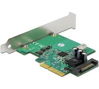 Delock Carte PCI Express vers 1 x Interne USB 3.2 Gen 2 clés B 20 Broches Femelle