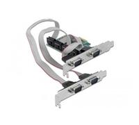 DeLOCK "Carte PCI Express vers 4 x série RS-232, Carte d''interface"