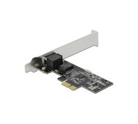 DeLOCK Carte PCI Express x1 vers 2.5 Gigabit LAN, Port RJ-45, Realtek RTL8125B, Standards IEEE 802.3, Windows 10/8.1, Wake-on-LAN