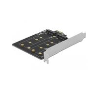 DELOCK Carte PCI Express x1 vers 2 x interne M.2 clé B