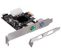 Delock Carte PCI Express x1 vers 2 x PS/2 et connecteur USB