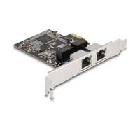 DeLock Carte PCI Express 88615 – PCIe x1 vers 2x RJ45 Gigabit LAN