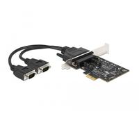 DeLOCK Carte PCI Express x1 vers 2 x RS-422/485 en série avec une protection ESD 15 kV