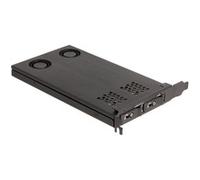 DeLOCK Carte PCI Express x16 Delock cadre amovible pour 2 x M.2 NVMe SSD - Bifurcation, Cadrage